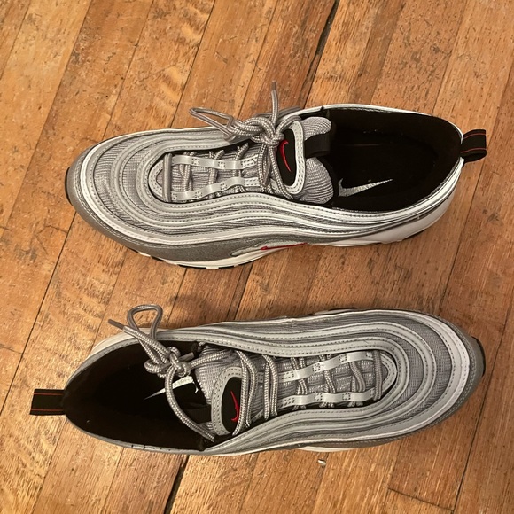 nike air max 97 size 10 gray worn 1x - Picture 11 of 16